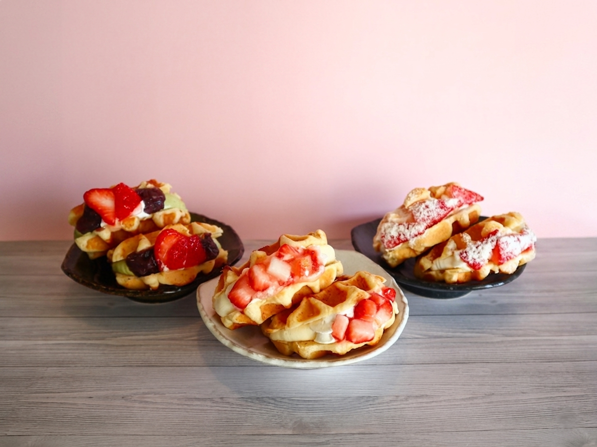 i WAFFLE生いちごアソートボックス6個入り